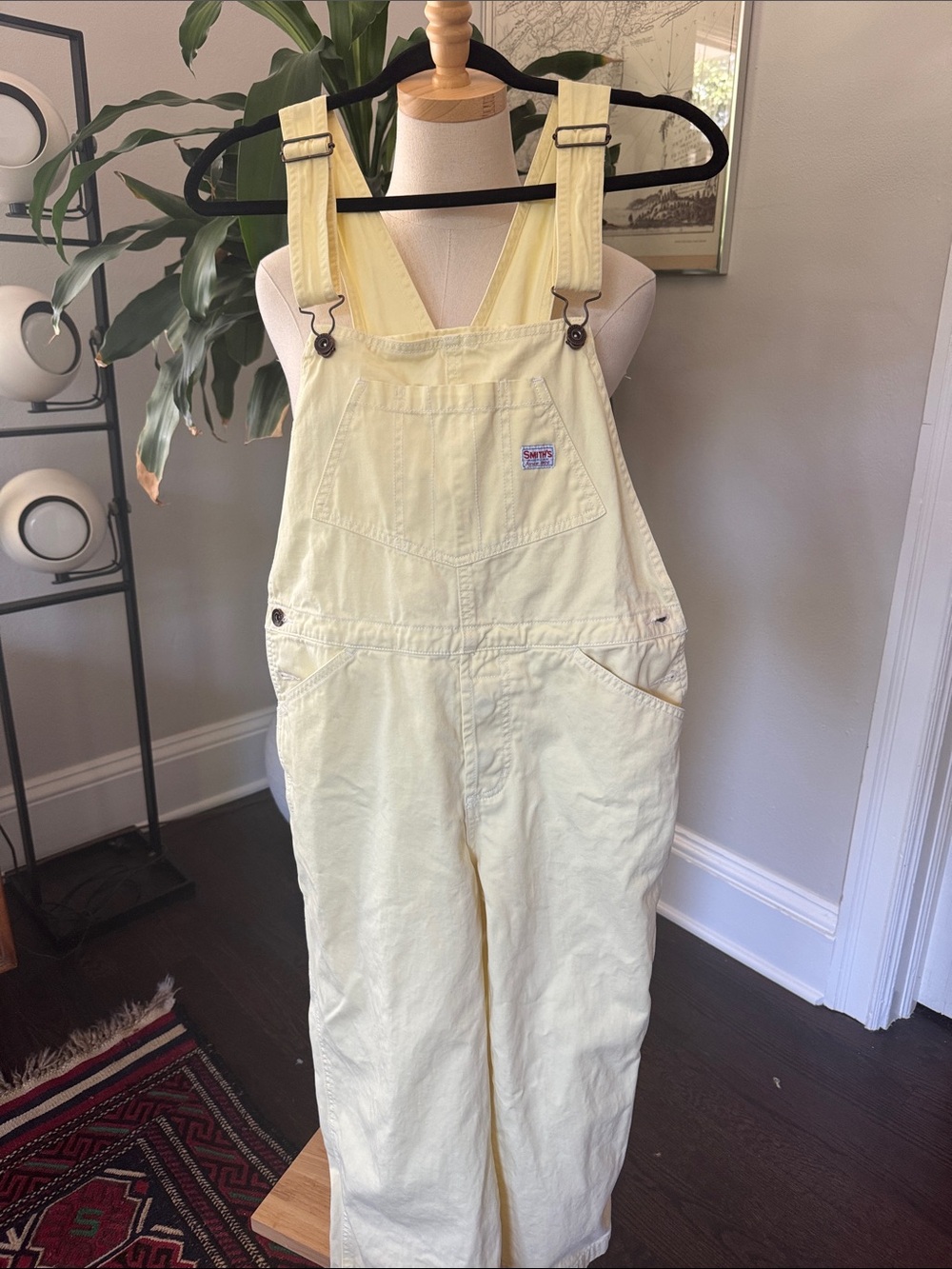 Vintage Smith’s cropped Denim Overalls